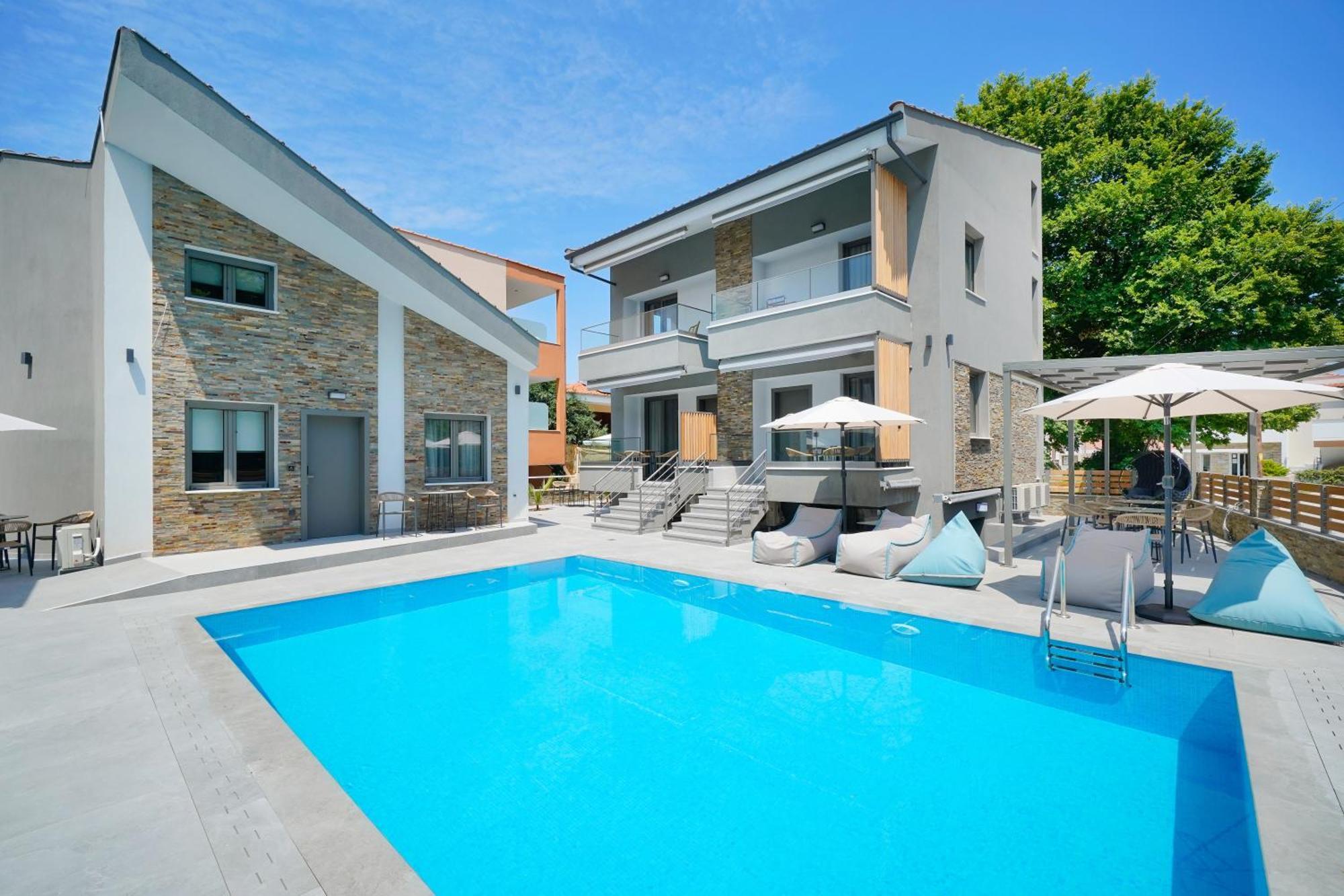 Aerino Luxury Villas Chrysi Ammoudia Exterior foto