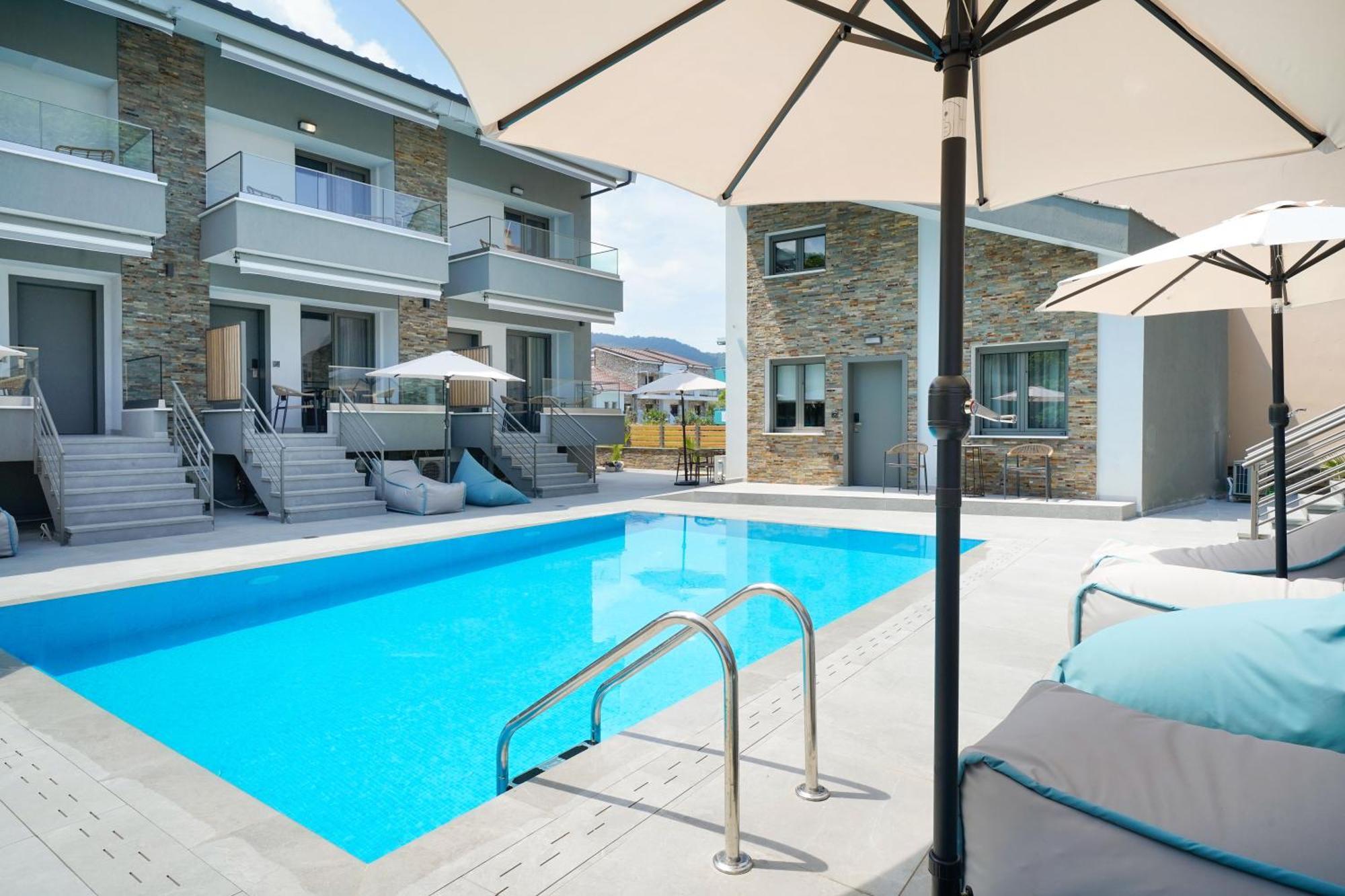 Aerino Luxury Villas Chrysi Ammoudia Exterior foto