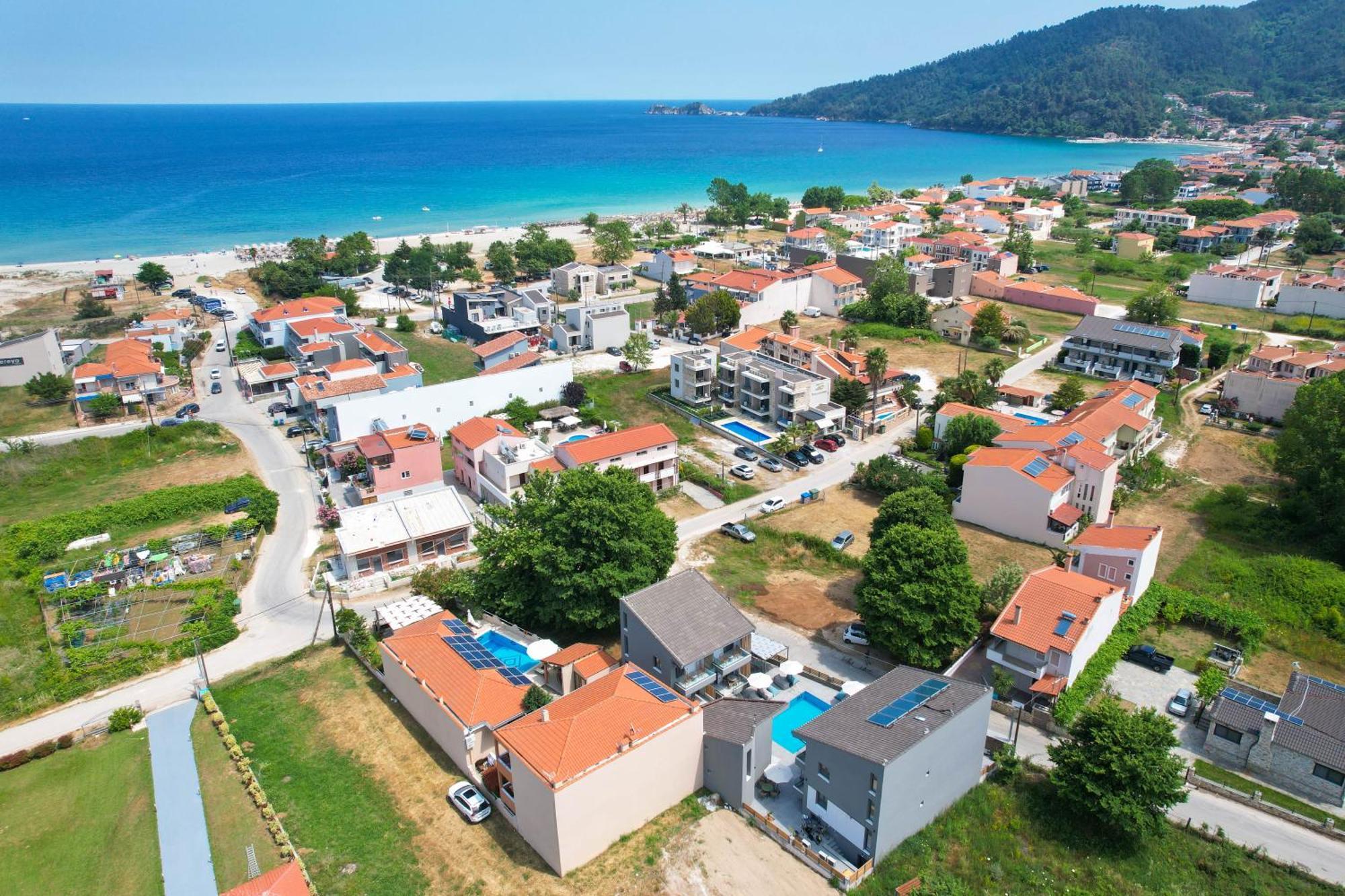 Aerino Luxury Villas Chrysi Ammoudia Exterior foto